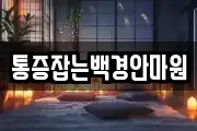 통증잡는백경안마원