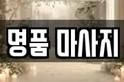 명품 마사지