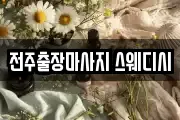 전주출장마사지 스웨디시