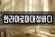 한라아로마대정바디