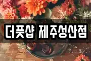 제주 서귀포시 성산읍 마사지, 지압등 업체정보