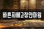 바른자세고정안마원