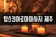 탑스킨아로마마사지 제주