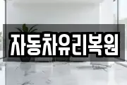 자동차유리복원