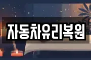 자동차유리복원