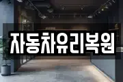 자동차유리복원
