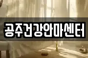충남 공주시 웅진동 마사지, 지압등 업체정보