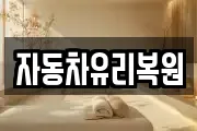 자동차유리복원