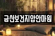 금산보건지압안마원