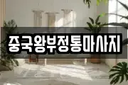중국왕부정통마사지