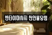 반타이마사지 천안불당점