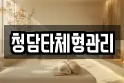 청담타체형관리