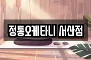 정통오케타니 서산점