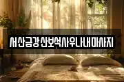 서산금강산보석사우나내마사지