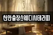 천안출장스웨디시테라피