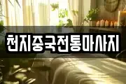 천지중국전통마사지