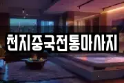 천지중국전통마사지