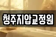 청주지압교정원