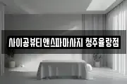충북 청주시 상당구 명암동 마사지, 지압등 업체정보