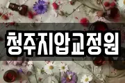 청주지압교정원