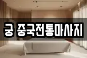 궁 중국전통마사지