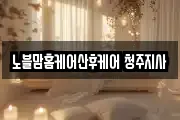 노블맘홈케어산후케어 청주지사