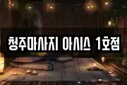 충북 청주시 흥덕구 신봉동 마사지, 지압등 업체정보