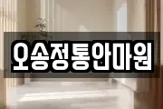 오송정통안마원