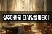 충북 청주시 흥덕구 향정동 마사지, 지압등 업체정보
