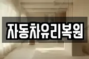 자동차유리복원