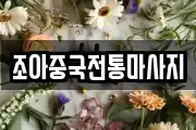 조아중국전통마사지