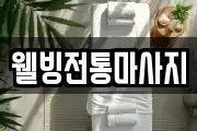 웰빙전통마사지