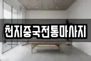 천지중국전통마사지