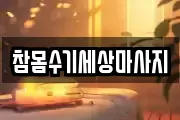 참몸수기세상마사지