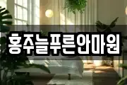 홍주늘푸른안마원