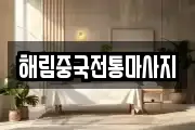 해림중국전통마사지
