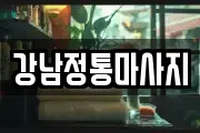 강남정통마사지