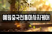 예원중국전통마사지케어