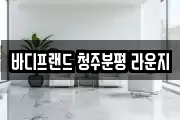 바디프랜드 청주분평 라운지