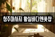 청주마사지 황실바디앤풋샵