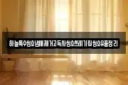 하늘특수청소냄새제거고독사청소쓰레기집청소유품정리