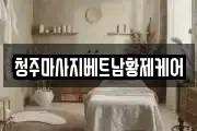청주마사지베트남황제케어