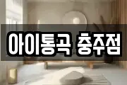 아이통곡 충주점